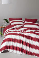 Cozy Home-Cozy Home Festive çift Kişilik Lastikli çarşaflı Nevresim Takımı Jolly Kırmızı-Nevresim Takımı-1-Milagron.com