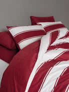 Cozy Home-Cozy Home Festive çift Kişilik Lastikli çarşaflı Nevresim Takımı Jolly Kırmızı-Nevresim Takımı-4-Milagron.com