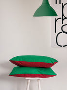 Cozy Home-Cozy Home Festive Tek Kişilik Lastikli çarşaflı Nevresim Takımı Holly Yeşil-Tek Kişilik Nevresim Takımı-7-Milagron.com