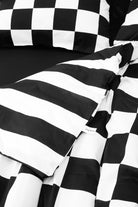 Cozy Home Mono Çift Kişilik Lastikli Çarşaflı Nevresim Takımı Code Siyah