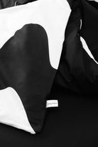 Cozy Home Mono Çift Kişilik Lastikli Çarşaflı Nevresim Takımı Flow Siyah