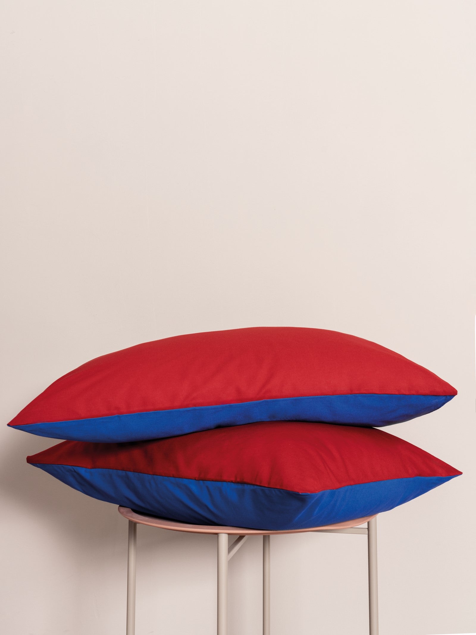 Cozy Home Popping Colors Çift Kişilik Lastikli Çarşaflı Nevresim Takımı Blaze Kırmızı 180X200