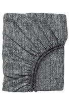 Cozy Home-Cozy Home Tek Kişilik Lastikli çarşaflı Nevresim Takımı Kare Siyah-Tek Kişilik Nevresim Takımı-5-Milagron.com