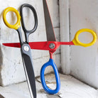 Craighill-Craighill Chroma Scissors Black & Yellow Seramik Kaplama Döküm Paslanmaz çelik Makas-Makas-5-Milagron.com