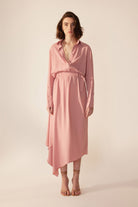 Crescent Line-Abloom Gömlek Elbise-Elbise-1-Milagron.com