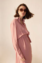 Crescent Line-Abloom Gömlek Elbise-Elbise-9-Milagron.com