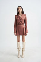 Crescent Line-Miracle Ceket Elbise-Elbise-2-Milagron.com