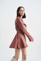 Crescent Line-Miracle Ceket Elbise-Elbise-3-Milagron.com