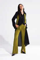 Crescent Line-Phase Pantolon Yeşil-Pantolon-2-Milagron.com