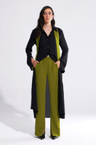 Crescent Line-Phase Pantolon Yeşil-Pantolon-7-Milagron.com