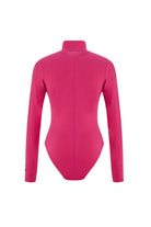 Crescent Line-Shadow Bodysuit Pembe-Bodysuit-3-Milagron.com