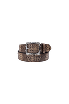 Beige Croco Belt - 0