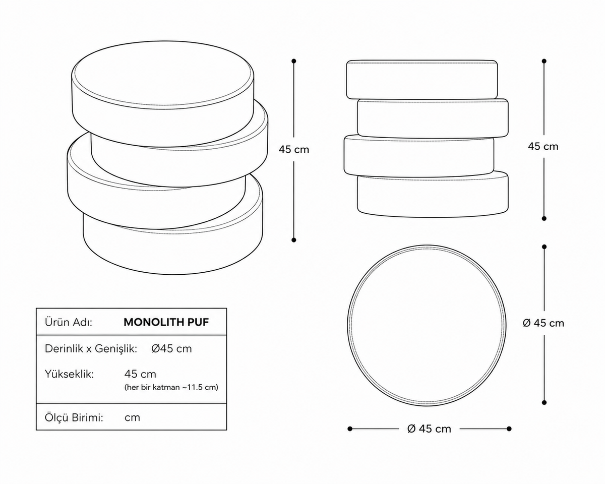Monolith Puf No.01