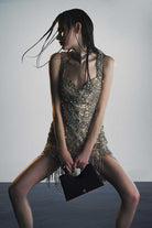 D'Lueur Atelier-Sirius Navy-Omuz Çantası-6-Milagron.com