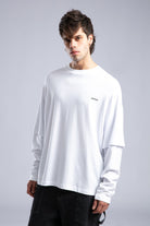 Catch-Minimal Logo Detaylı Basic İnce Sweatshirt-Sweatshirts & Hoodies-8-Milagron.com