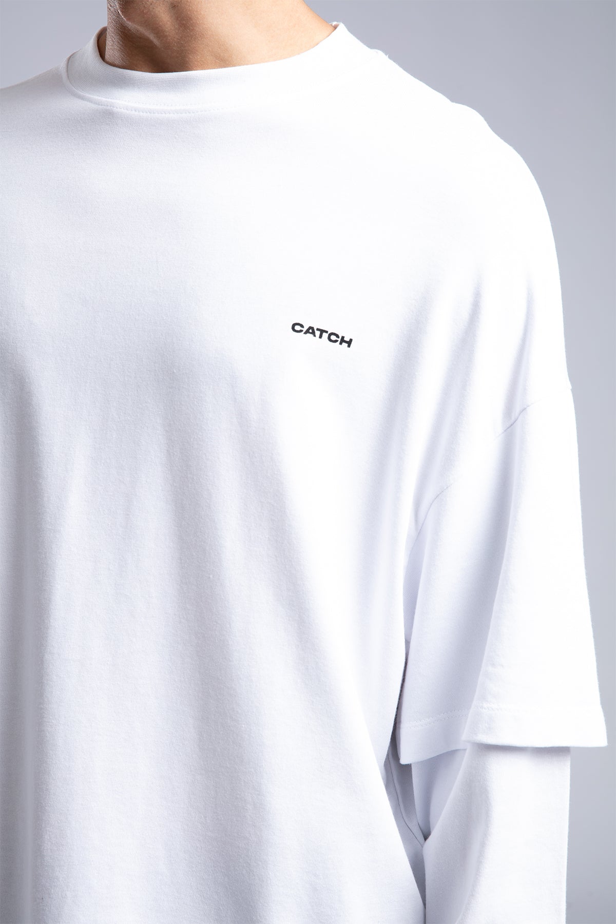 Catch-Minimal Logo Detaylı Basic İnce Sweatshirt-Sweatshirts & Hoodies-7-Milagron.com