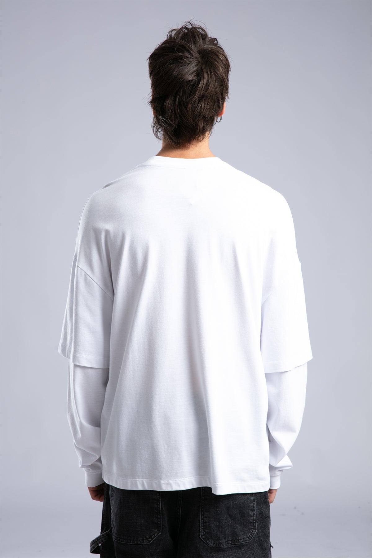 Catch-Minimal Logo Detaylı Basic İnce Sweatshirt-Sweatshirts & Hoodies-10-Milagron.com