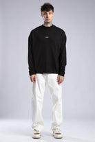 Catch-Minimal Logo Baskılı İnce Sweatshirt-Sweatshirts & Hoodies-1-Milagron.com