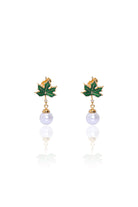 Damla Kalender-Autumn Pearl Earrings-Küpe-1-Milagron.com