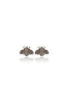 Damla Kalender-Be Bee Earrings With Pearl-Küpe-4-Milagron.com