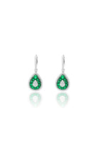Damla Kalender-Diamond Drop Earrings-Küpe-1-Milagron.com