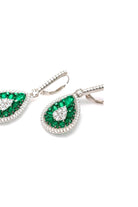 Damla Kalender-Diamond Drop Earrings-Küpe-5-Milagron.com