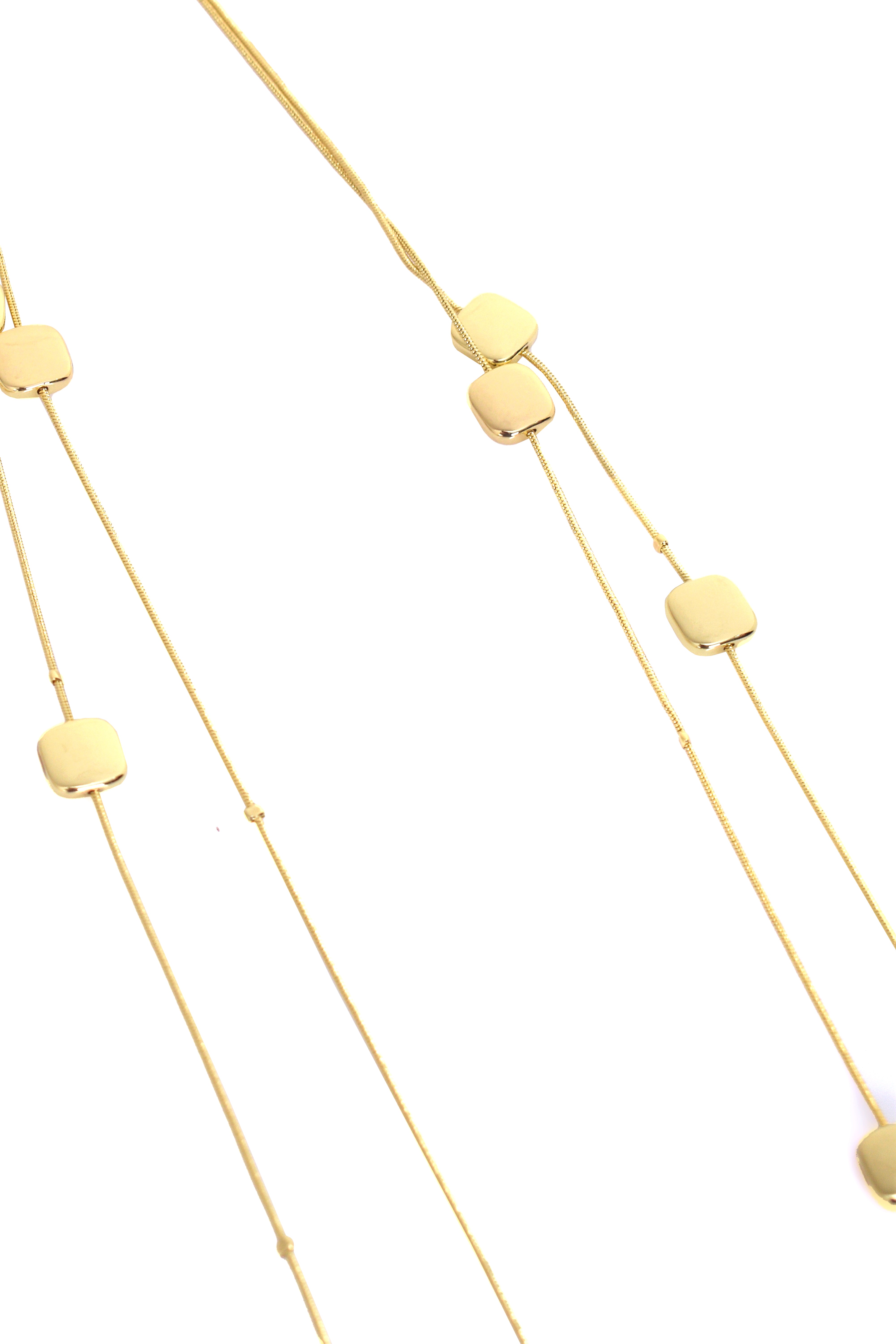 Damla Kalender-D'oro Quadrata Necklace-3-Milagron.com