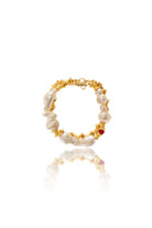 Damla Kalender-Duo Pearl Bracelet-Bileklik-1-Milagron.com