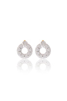 Damla Kalender-Gold Circle Earrings-Küpe-2-Milagron.com