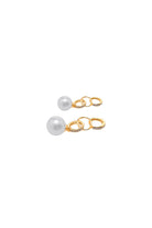 Damla Kalender-Helene Pearl Earrings-Küpe-2-Milagron.com