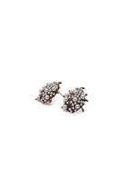 Damla Kalender-Miss Ladybug Earrings With Pearl-Küpe-3-Milagron.com