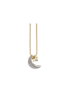 Damla Kalender-Moon And Star Necklace-Kolye-3-Milagron.com