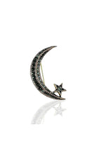Damla Kalender-Pearl Crescent Brooch-Broş-3-Milagron.com