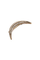 Damla Kalender-Pearl Crescent Brooch Medium-Broş-3-Milagron.com