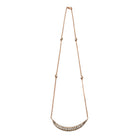 Damla Kalender-Pearl Crescent Necklace Medium-Kolye-2-Milagron.com
