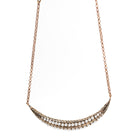 Damla Kalender-Pearl Crescent Necklace Medium-Kolye-3-Milagron.com