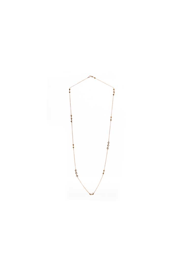 Damla Kalender-Pearl Long Necklace-Kolye-2-Milagron.com