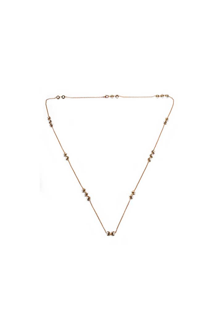 Damla Kalender-Pearl Long Necklace-Kolye-3-Milagron.com