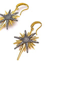 Damla Kalender-Pole Star Earrings-Küpe-3-Milagron.com