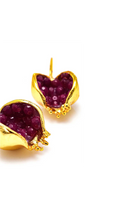 Damla Kalender-Pomegranate Earrings-Küpe-2-Milagron.com