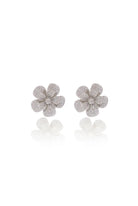 Damla Kalender-Rose Of Snow Earrings-Küpe-1-Milagron.com