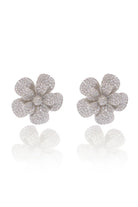 Damla Kalender-Rose Of Snow Earrings-Küpe-2-Milagron.com