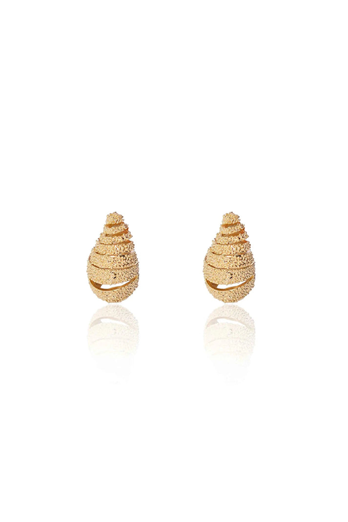 Damla Kalender-Silver Hive Earrings-Küpe-5-Milagron.com