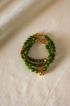 Damla Kalender-Triple Green Bracelet-Bileklik-2-Milagron.com