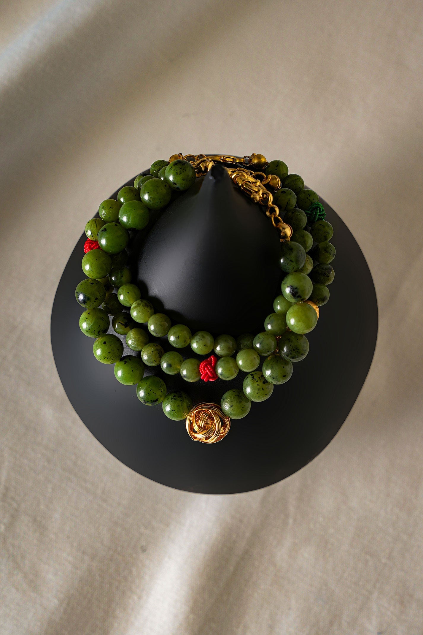 Damla Kalender-Triple Green Bracelet-Bileklik-5-Milagron.com