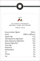 Acı Biberli - Sarımsaklı Naturel Sızma Zeytinyağı 250 Ml - 5