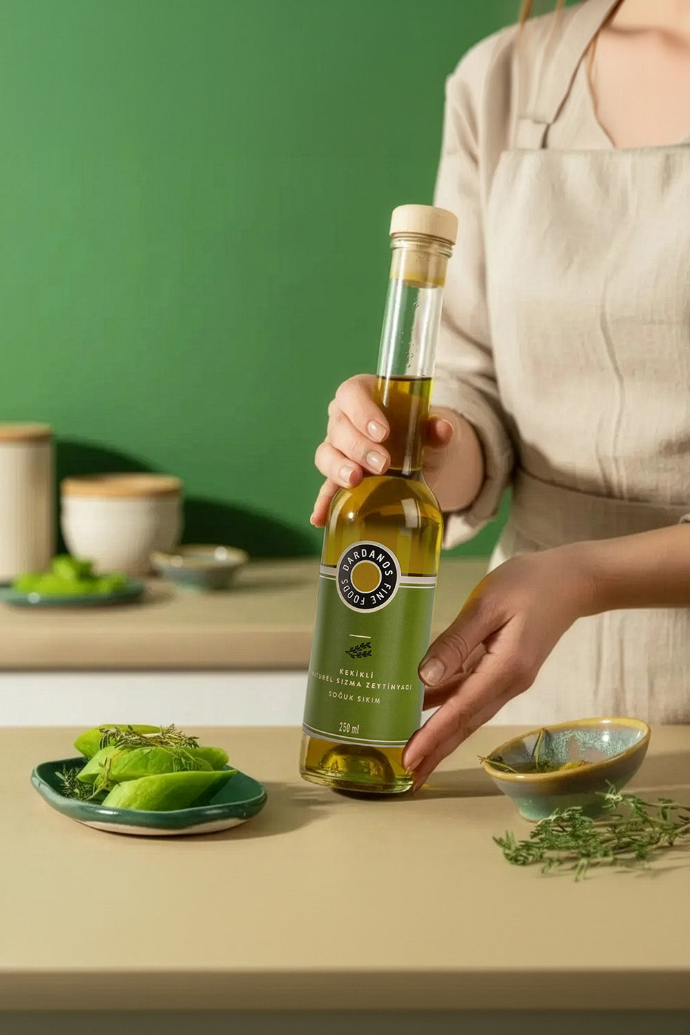 Kekikli Naturel Sızma Zeytinyağı 250 Ml - 1