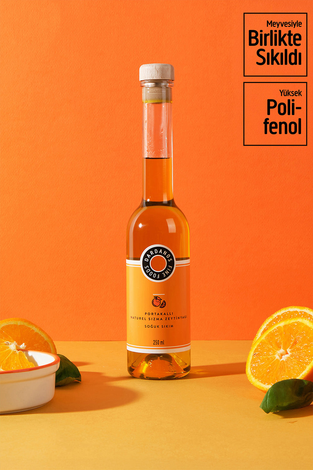 Portakallı Naturel Sızma Zeytinyağı 250 Ml - 0