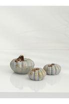 Dea'rt İstanbul-Balkabağı Üçlü Mini Set Gri-Biblo-1-Milagron.com