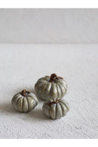 Dea'rt İstanbul-Balkabağı Üçlü Mini Set Gri-Biblo-3-Milagron.com